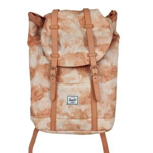 Herschel “Little America Mid” Backpack with 13 inch Laptop Sleeve Salmon Pink